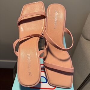 Jeffrey Campbell JAMM-3 Jelly Slide Sandals – Pink – Size 9